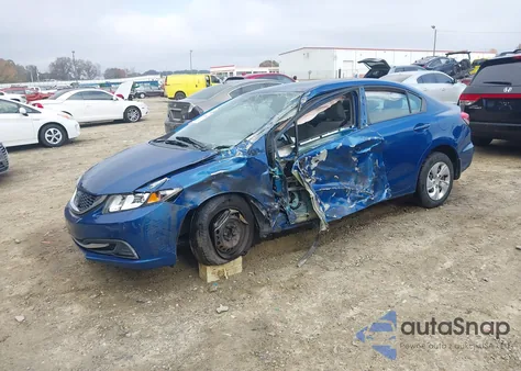 2015 Honda Civic Lx from USA, damaged, VIN 2HGFB2F58FH503736